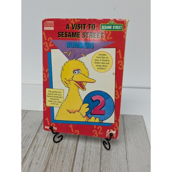A Visit To Sesame Street - Numbers Interactive Compact Disc Phillips CD-i - Picture 1 of 9